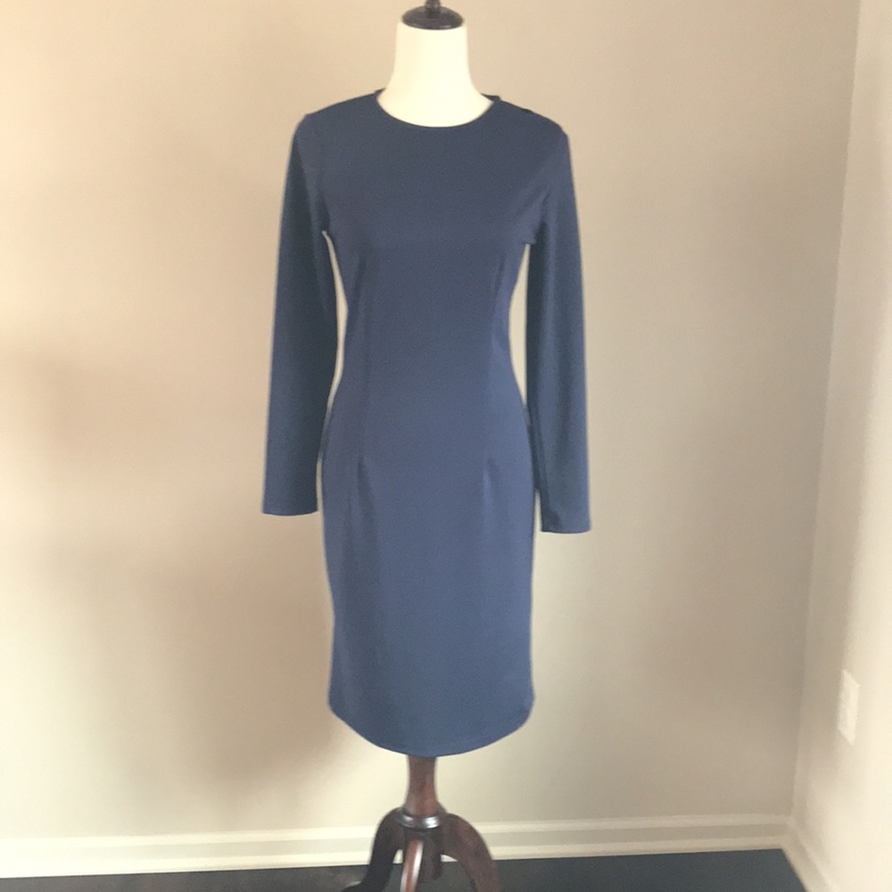 Angvns Navy Dress Size M (IMO a size 6)